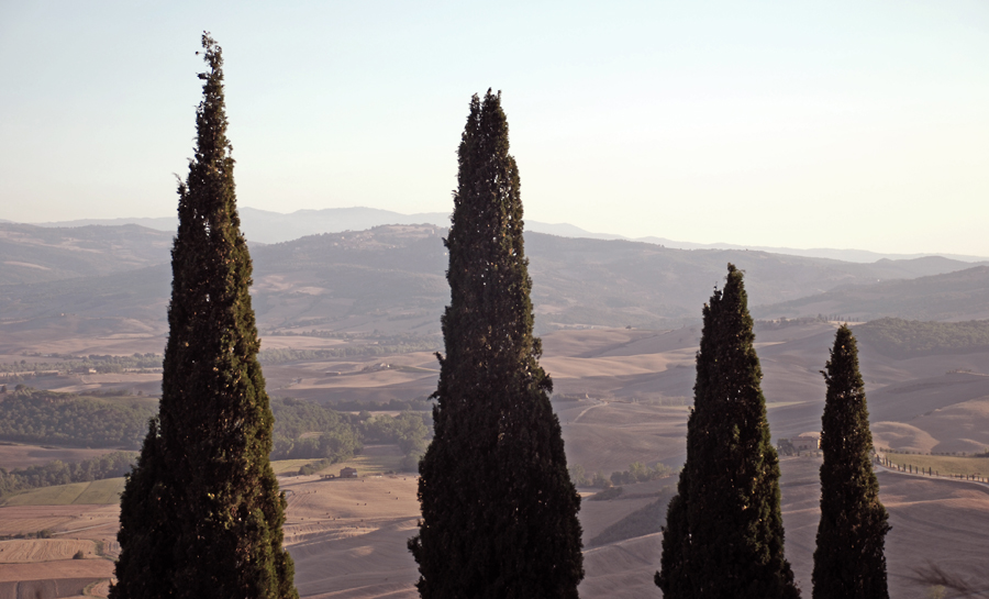 Tipico paesaggio toscano