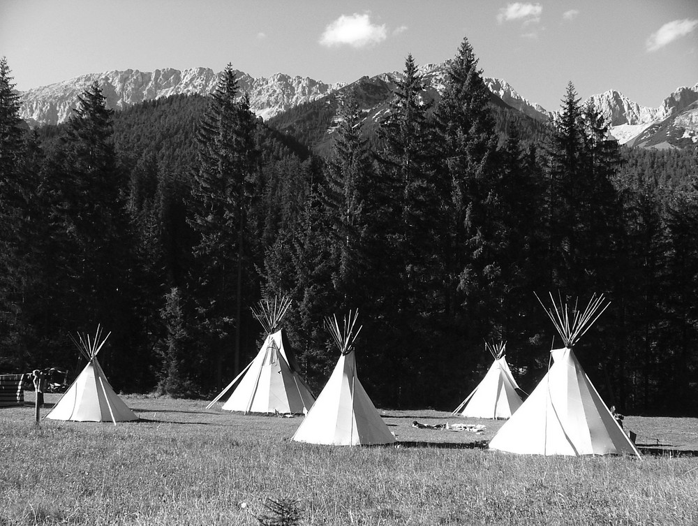 Tipis im Karwendel