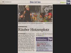 Tips: Räuber Hotzenplotz im Pfarrheim Ottensheim am 18.3.2011 um 15.00 Uhr