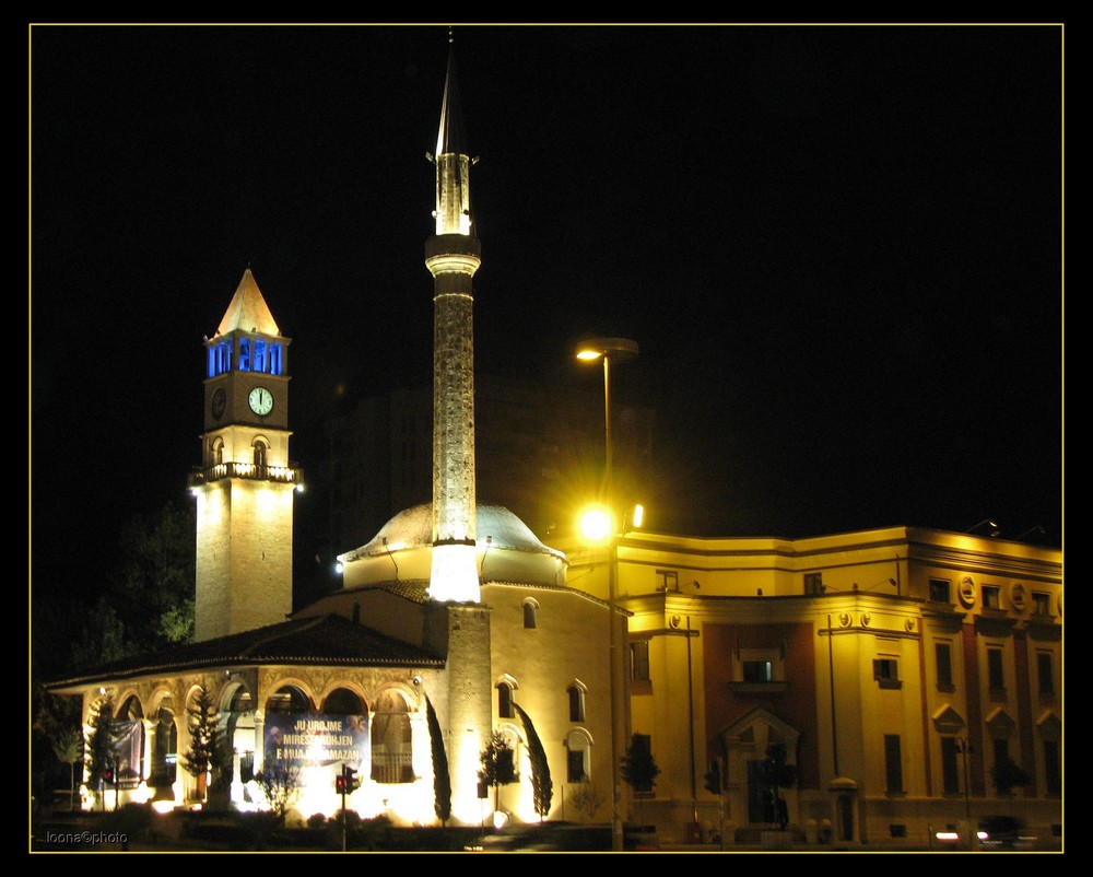 Tirana in the Night