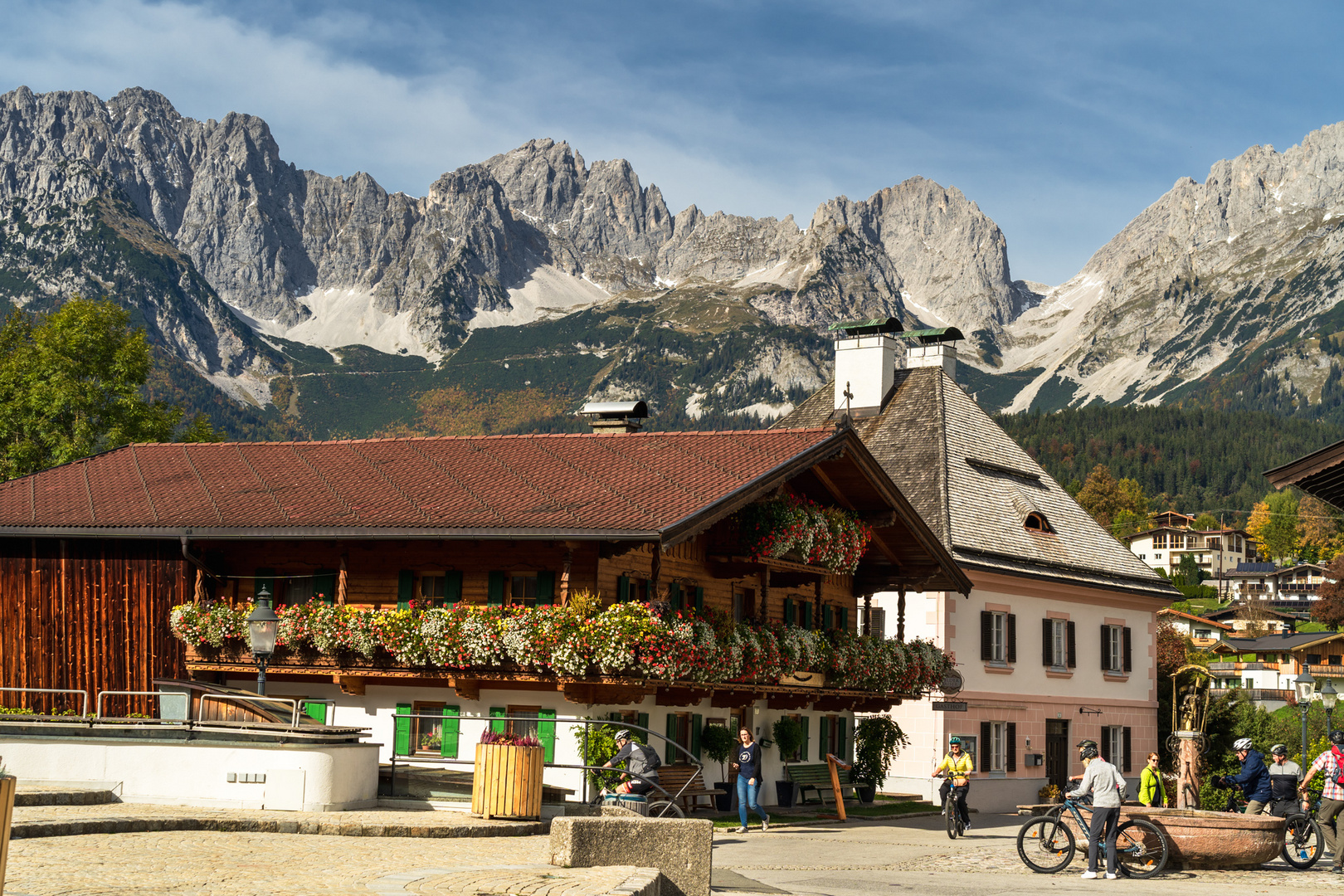 Tirol ein Drehort vom Bergdoktor. 