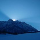 Tirol zur "blauen Stunde"