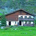 Tiroler Alpenhütte bei Gries im Sellraintal