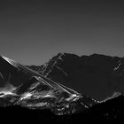 Tiroler Bergwelt im Mondlicht -> Ohne Mond