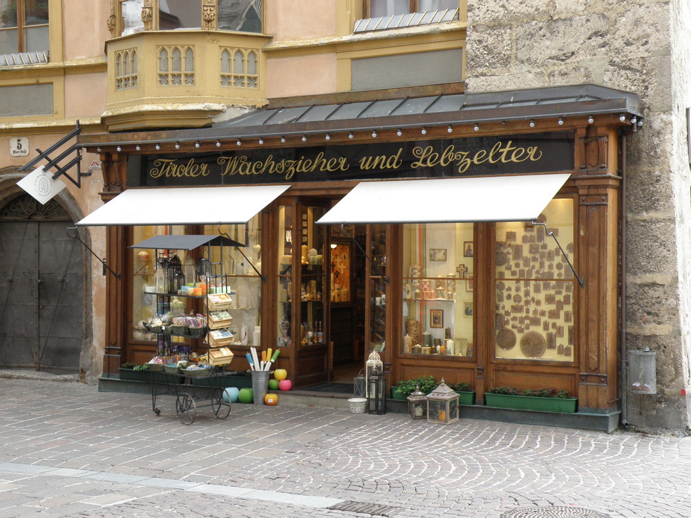 Tiroler Wachszieher und Lebzelter ( Altstadt Innsbruck )