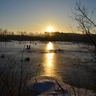 Tirschenreuth - Sonnenaufgang im Moorgebiet - 4. März 2013