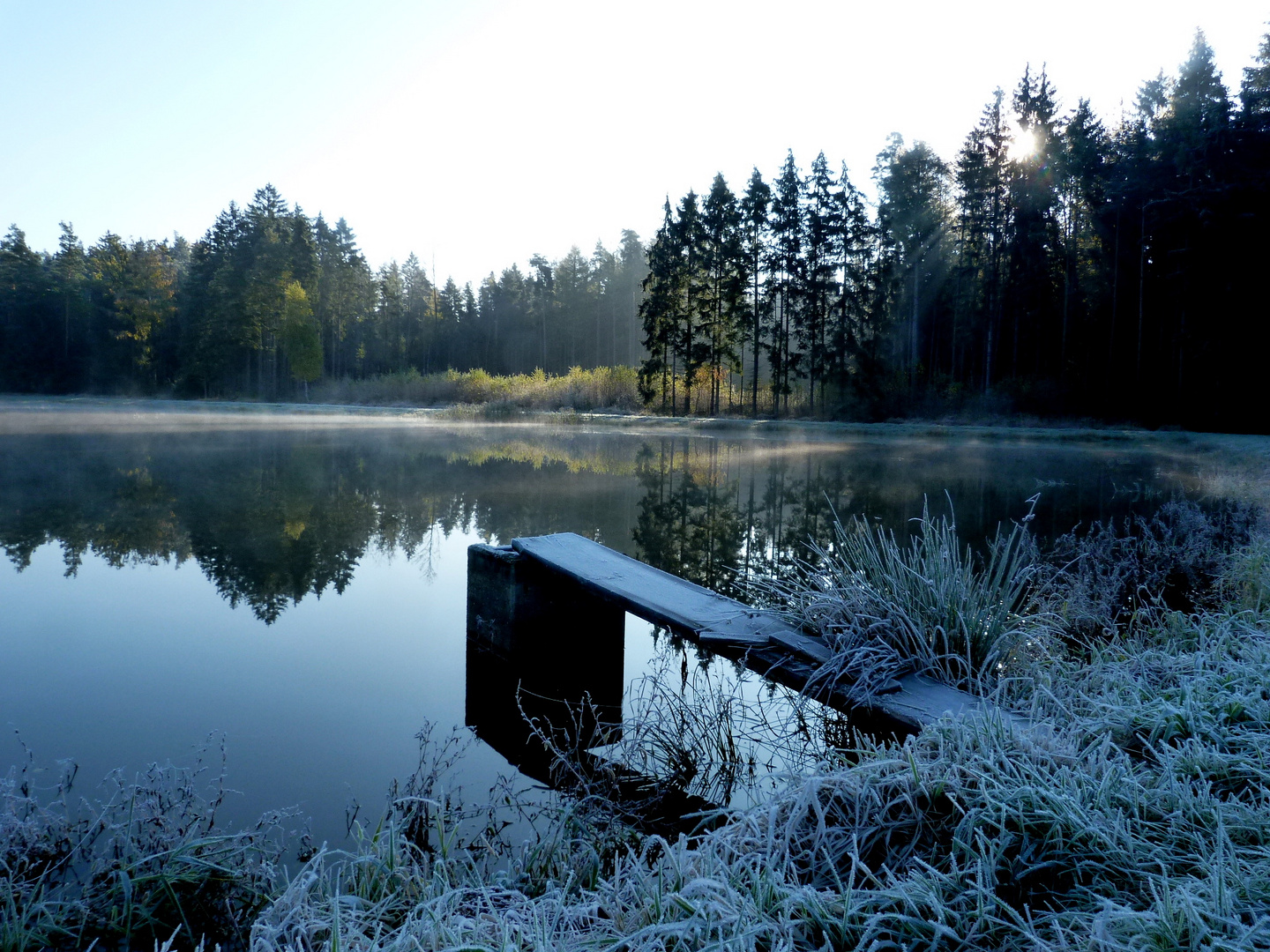 Tirschenreuth,Morgenstimmung in der Teichpfanne