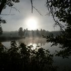 Tirschenreuth,Ratzerteich an einem Oktobermorgen