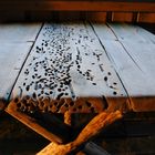Tisch aus Treibholz