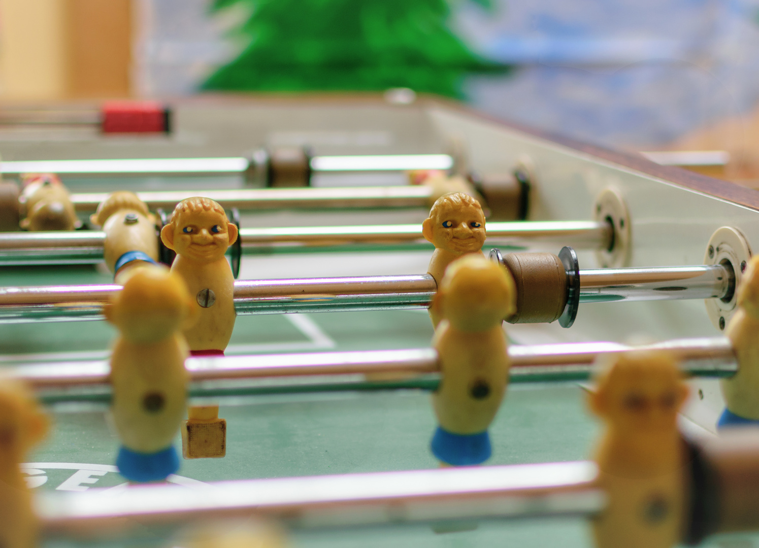 Tischfußball, table football