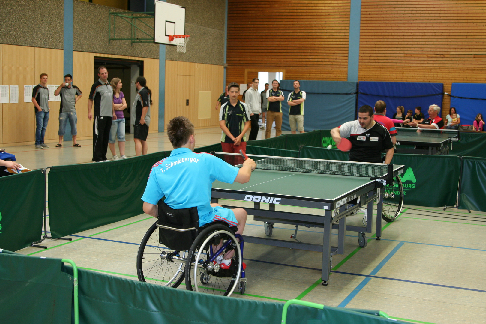 Tischtennis Cracks am Rollstuhl Bundesranglistenturnier 2013