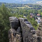 Tissaer Wände im böhmischen Teil des Elbsandsteingebirges...