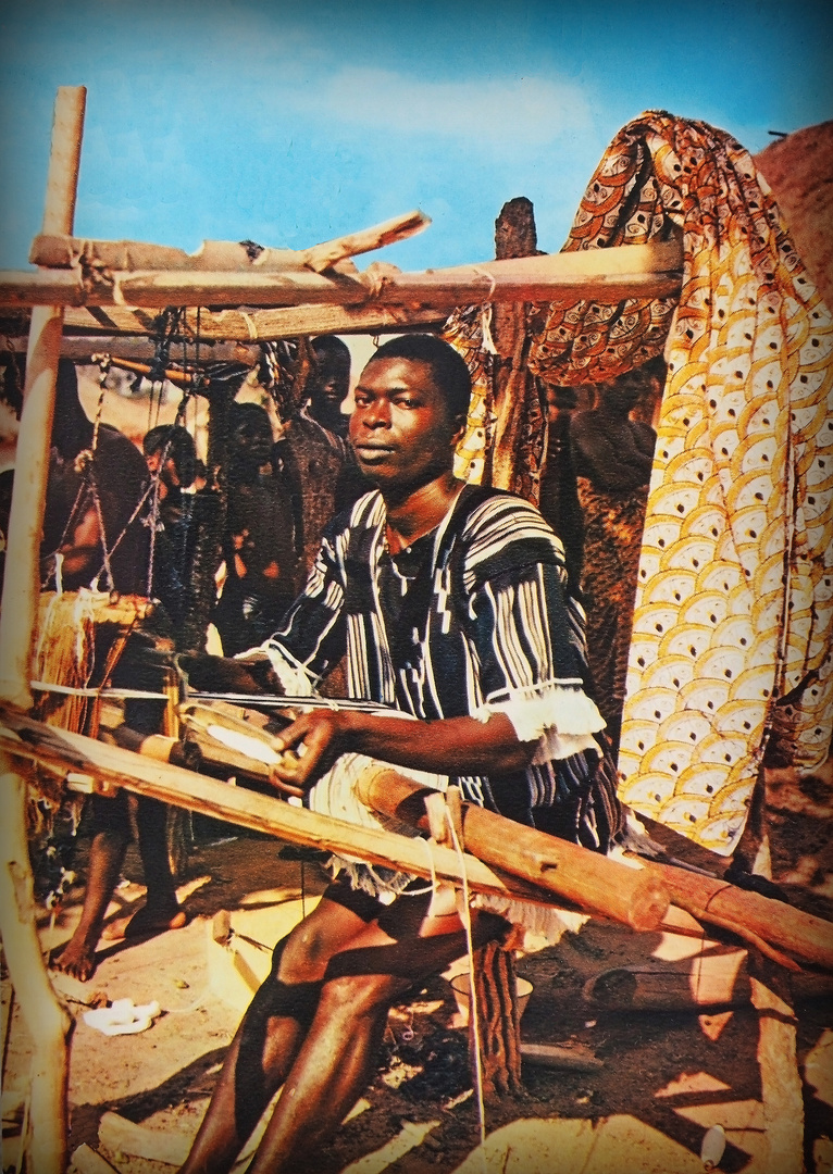 Tisserand à Bouaké (Côte d‘Ivoire)