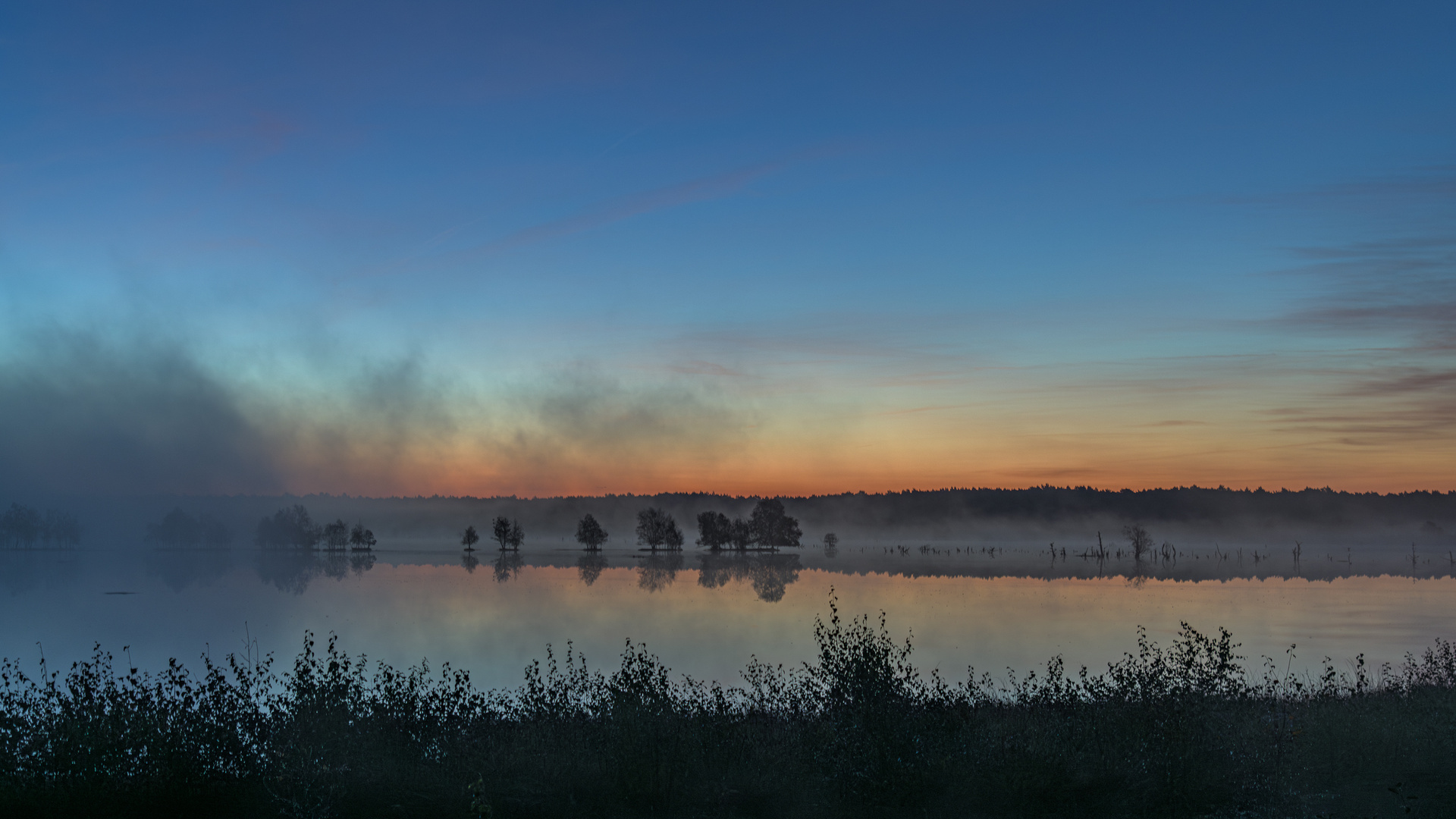 Tister Bauernmoor der Nebel kommt