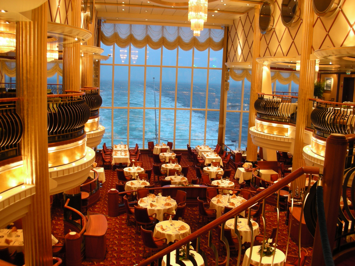 Titanic's dining salon?