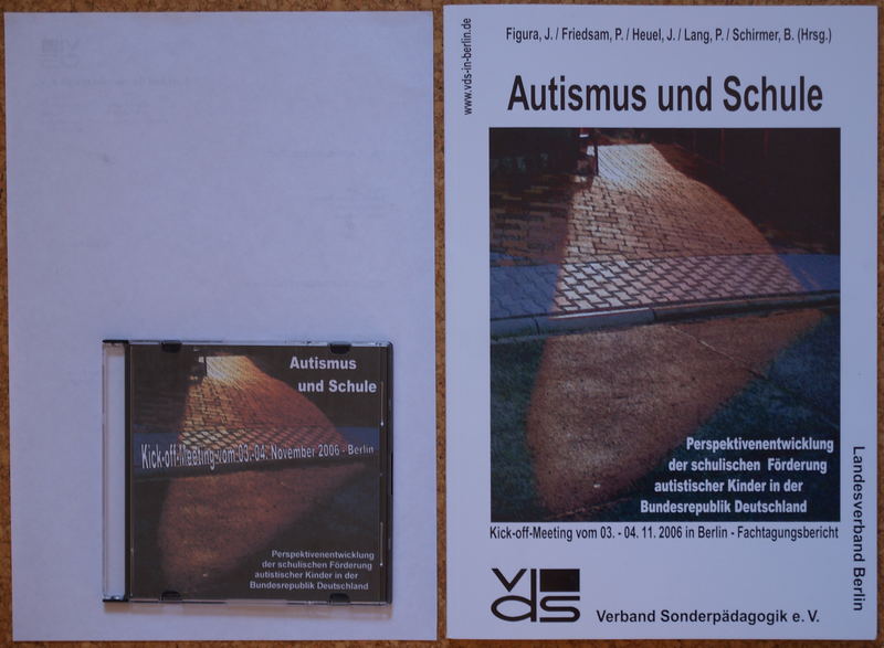 Titelbild für Zeitschrift "Autismus und Schule"