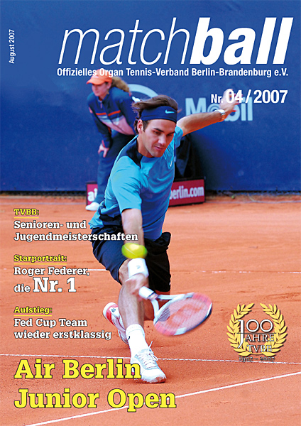 Titelbild Matchball 04/2007