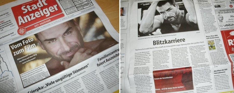 Titelblatt / Seite 3 in einer Dortmunder Zeitung 25.9.13