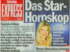 Titelseite Express vom 25.12.2011