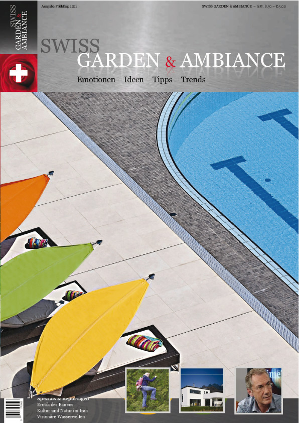 Titelseite SWISS GARDEN & AMBIANCE