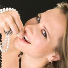 Tiziana with Pearls