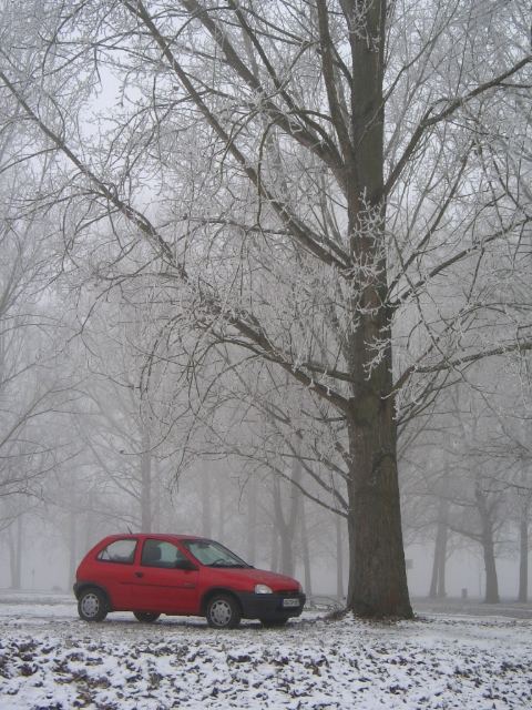 Tja, mein wunderschöner Corsa ;-)