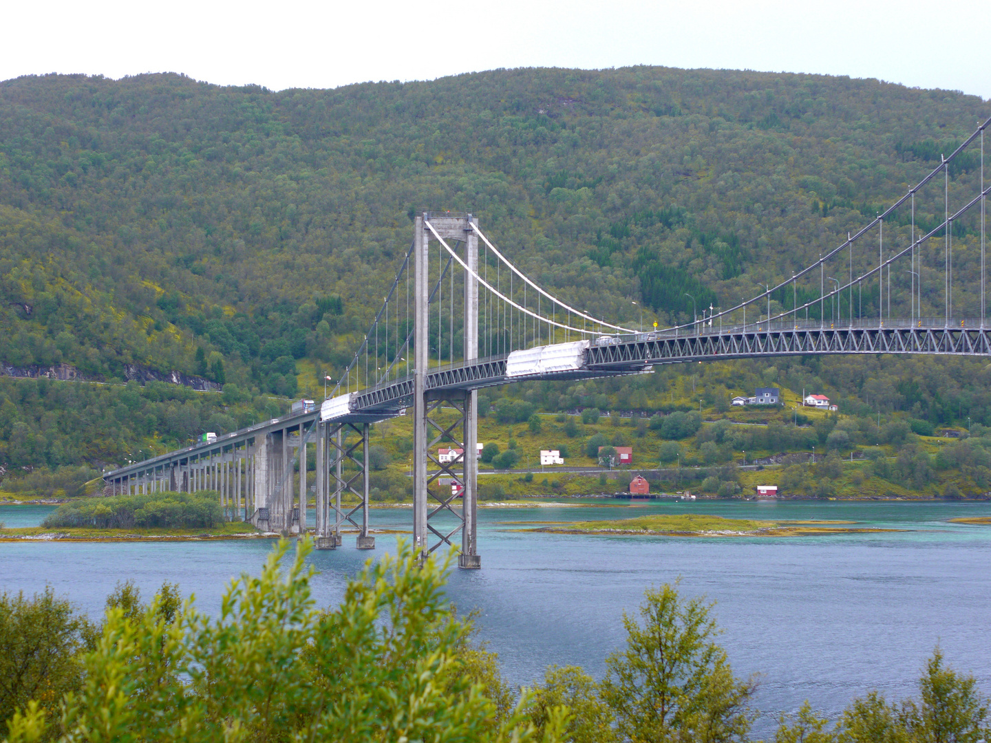 Tjelsund - Brücke - Vesteralen / Norwegen