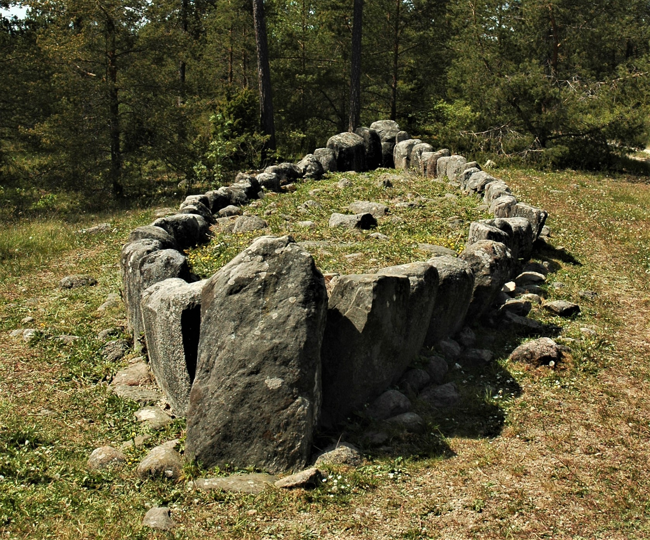 Tjelvar's Grav - wie dazumal