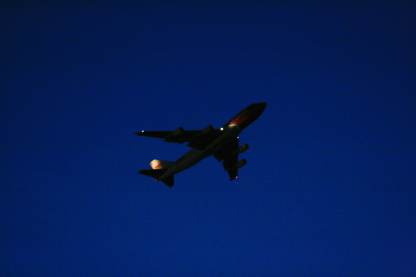 TNT Boeing 747-4HA(ER/F) Night Flight