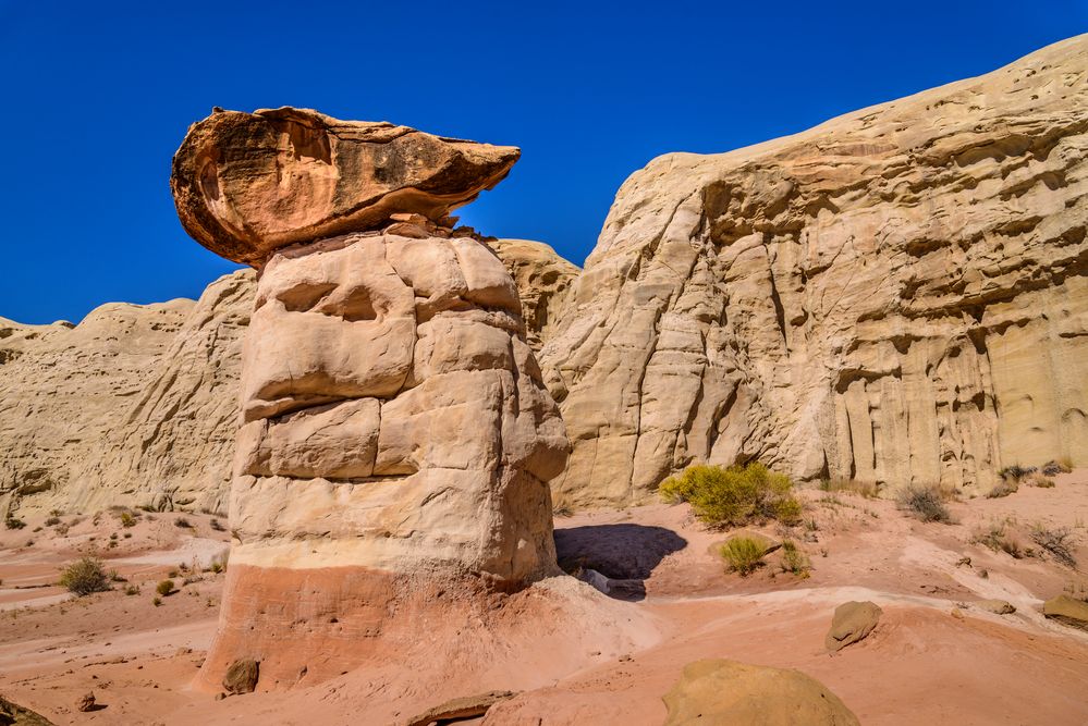 Toadstool Hoodoo 1, Paria Rimrocks, Utah, USA