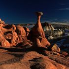 Toadstool Hoodoo Winter Sunset