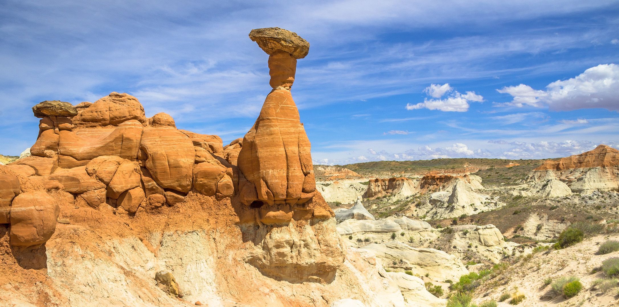 Toadstool Hoodoos, "Lebensraum" der Steinfiguren