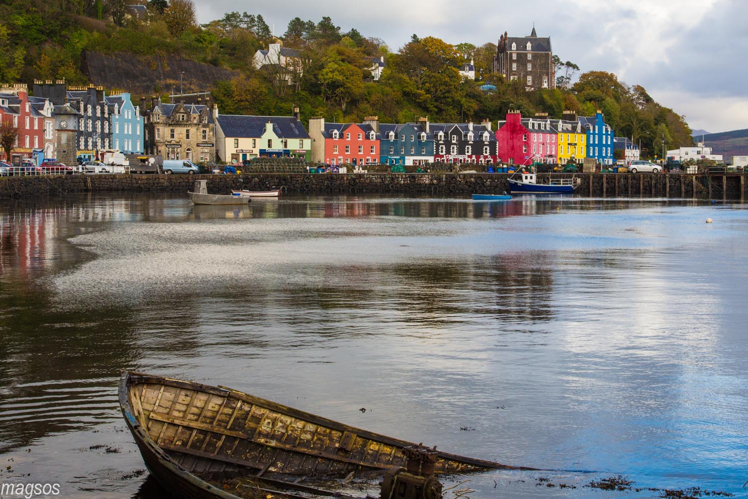 Tobermory auf der insel Mull