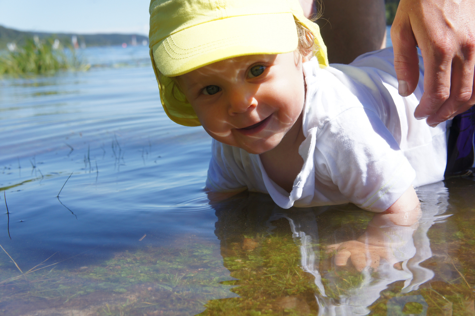 Tobi im Schluchsee