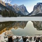 Toblacher See (italienisch: Lago di Dobbiaco)