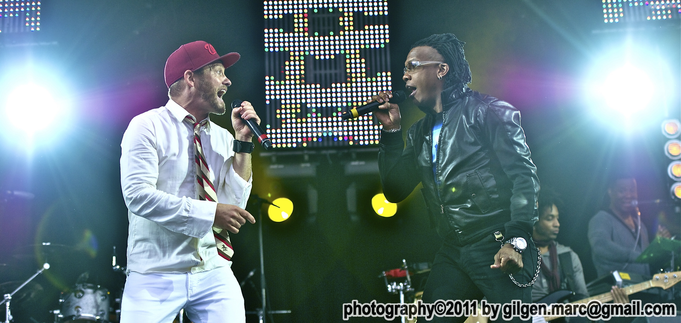 Toby Mac with Michael Tait (Newsboys)