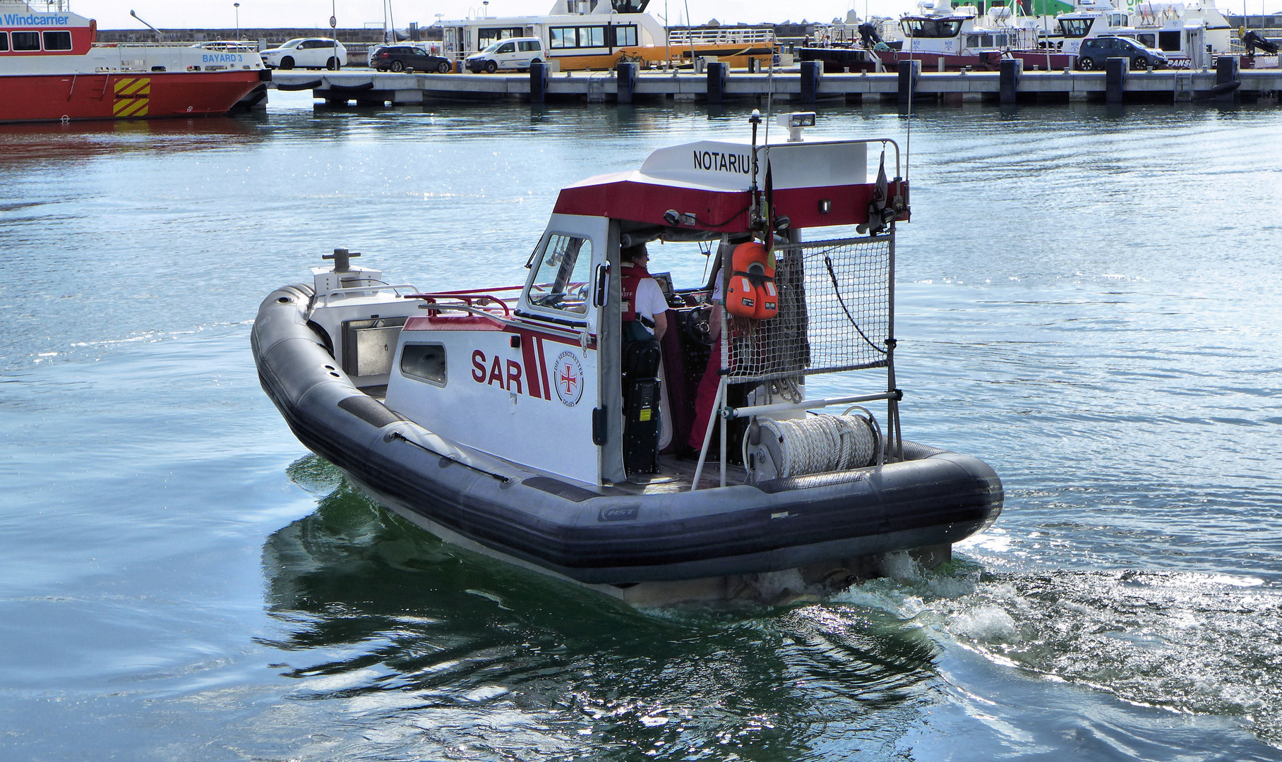 Tochterboot der Seenotrettung