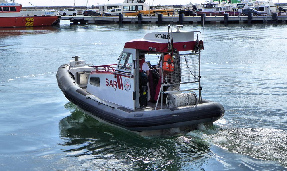 Tochterboot der Seenotrettung