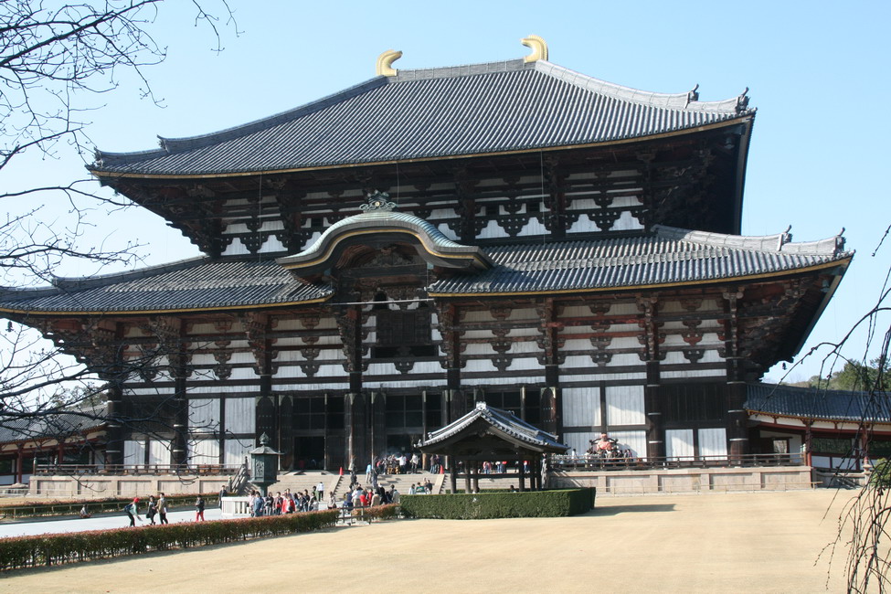 Todai-ji Östlicher großer Tempel in Nara