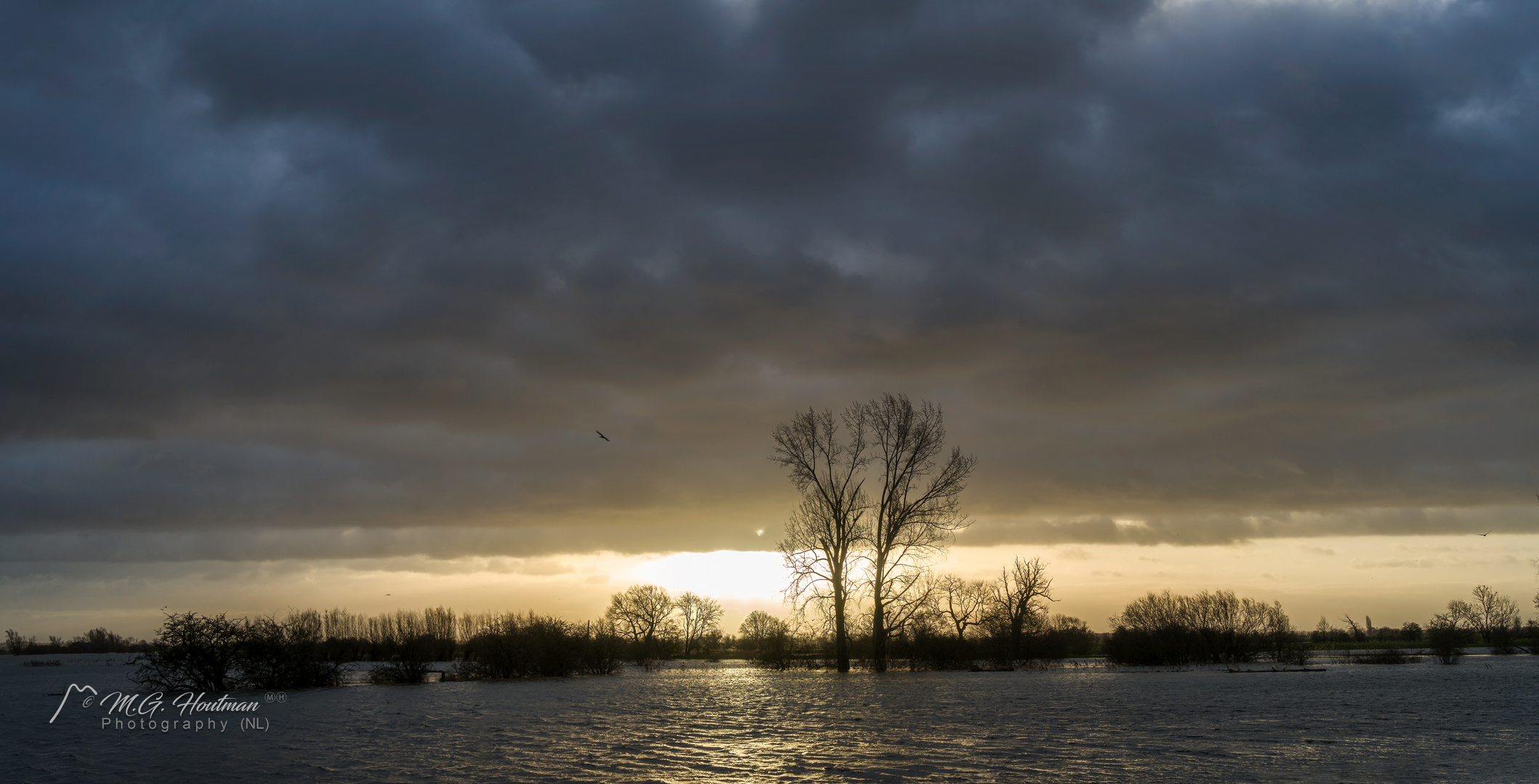 Today's High Water On The Lek River (NL)