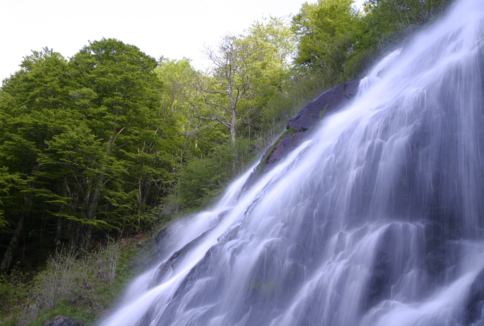 Todnauer Wasserfall bei Sonnenaufgang