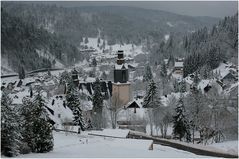 Todtmoos unter Schnee bedeckt