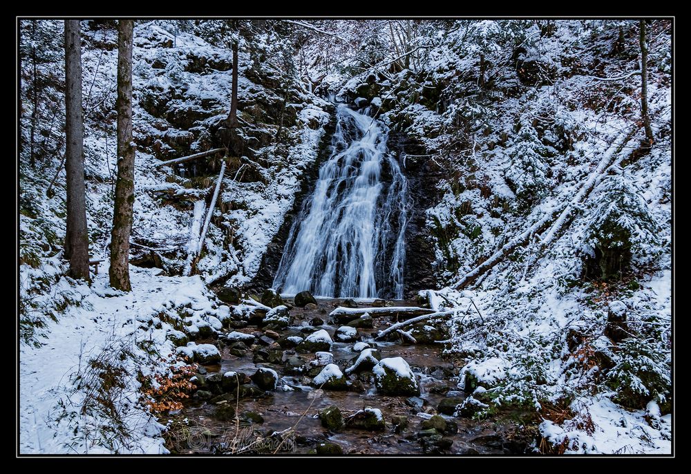 Todtmooser Wasserfall on ice #1