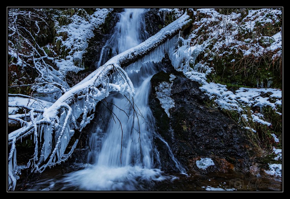 Todtmooser Wasserfall on ice #2