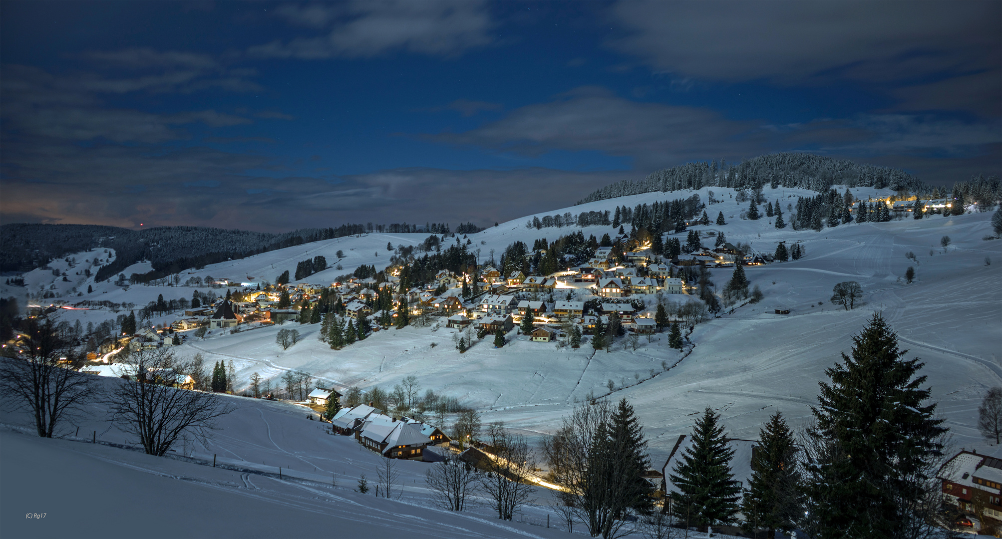 todtnauberg im mondlicht