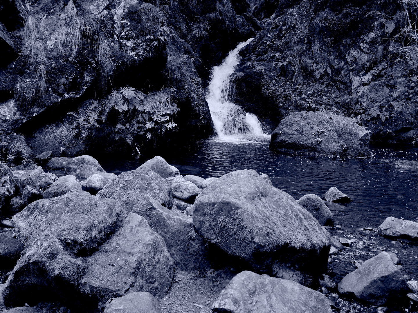 Todtnauer Wasserfall am oberen Verlauf