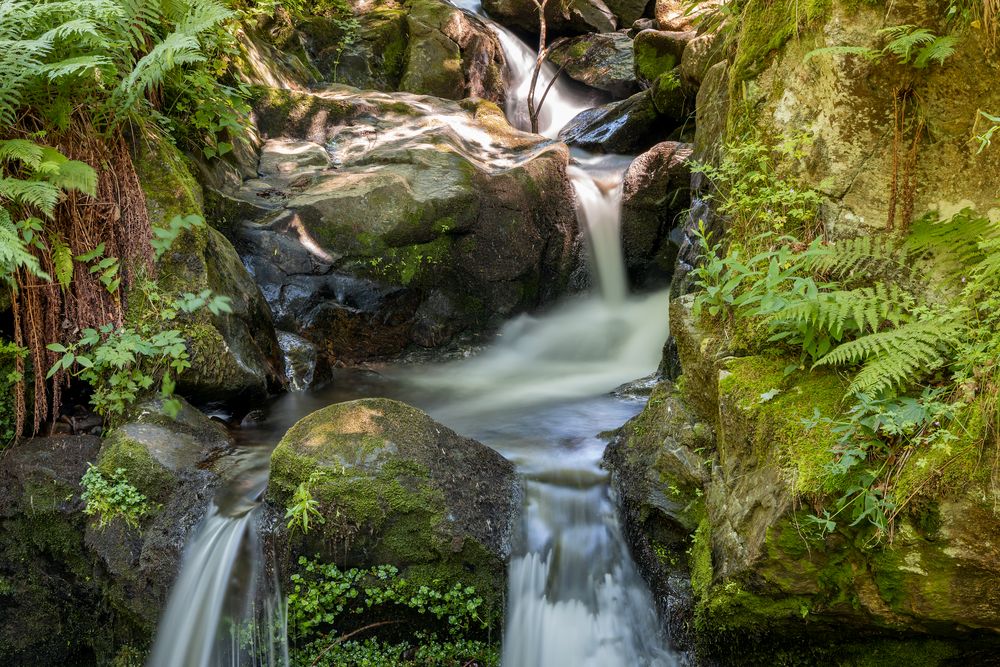 Todtnauer Wasserfall im oberen Bereich