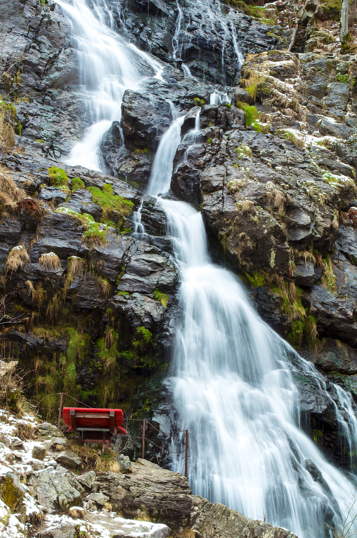 Todtnauer Wasserfall mit Liege