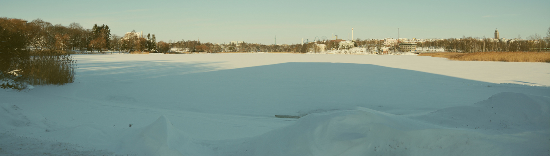 Töölönlahti from Finlandia house to north