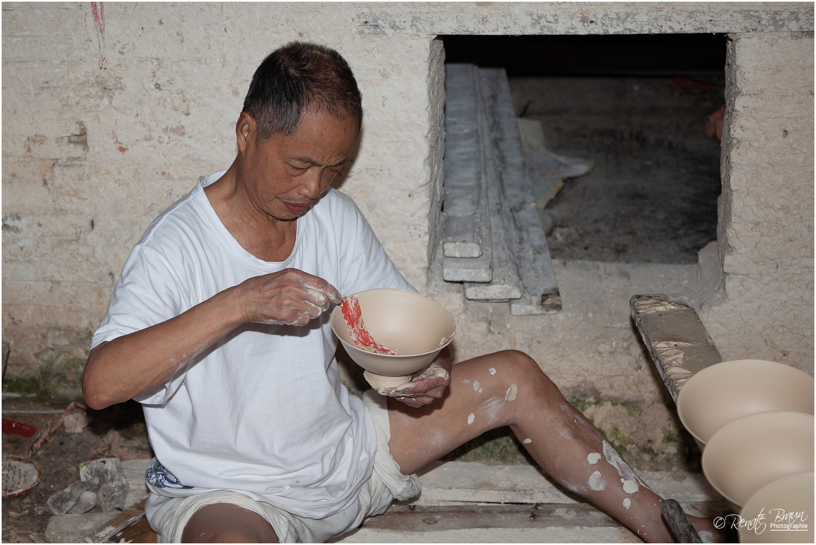 Töpferei in Jiangxi / Jingdezhen, China